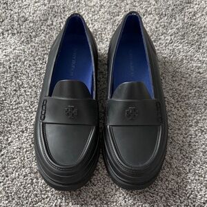 Tory Burch Black Loafers, size 7